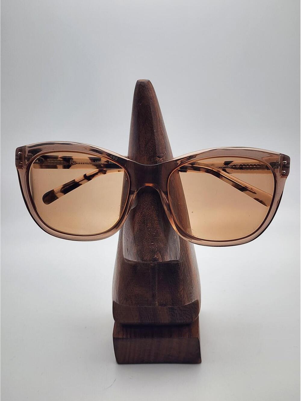 Flower Brown Transparent Prescription Sunglasses Frames